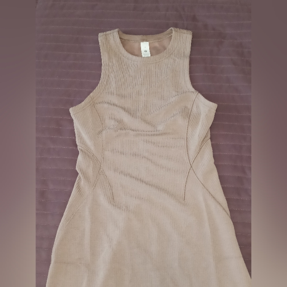 Lululemon Ribbed Softstreme Tank Dress - Picture 2 of 8